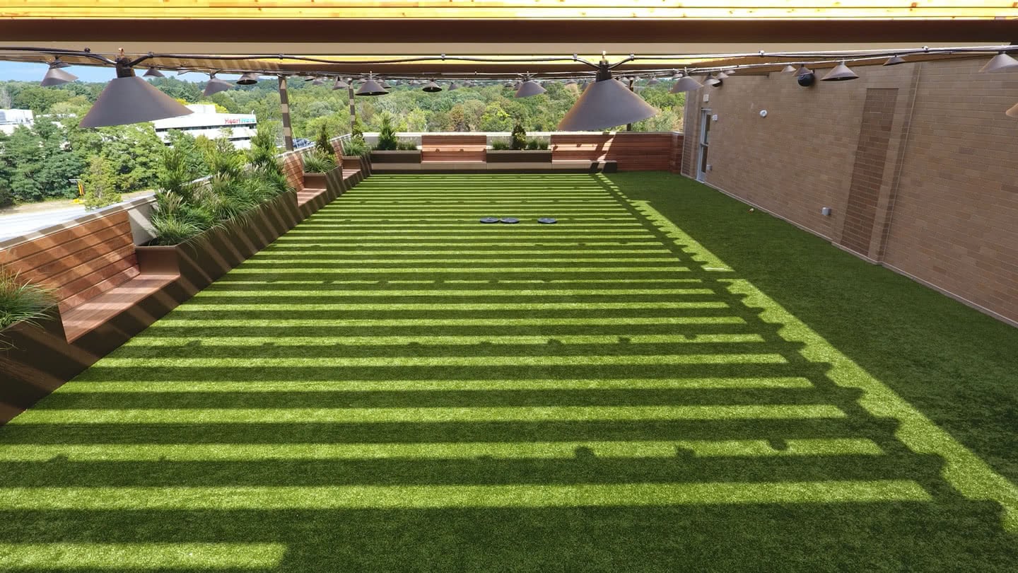 Rooftop Turf Systems in Houston, TX