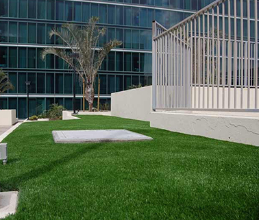 Commercial artificial grass
